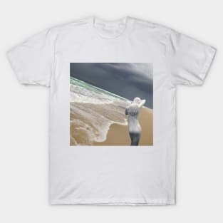 A Perfect Girls Figure, Le Porge Beach, France T-Shirt